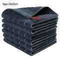 Axyaa Cotton Kitchen Towels Set of 4, Ultra Soft Absorbent Dishcloths