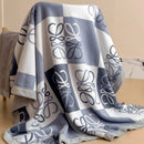 Axyaa Double-Layer Milk Fleece Blanket - Cozy, Warm, and Stylish