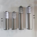 Axyaa Stainless Steel LED Lawn Lights - Modern Garden Landscape Lamps