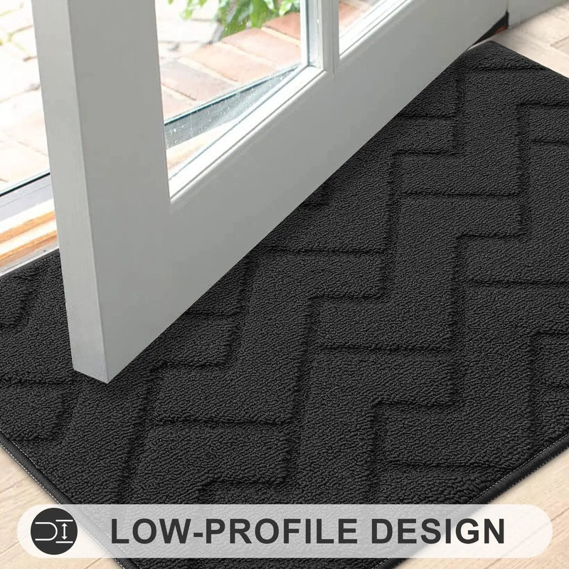 Axyaa Indoor Non-Slip Entrance Mat - Absorbent & Durable Doormat
