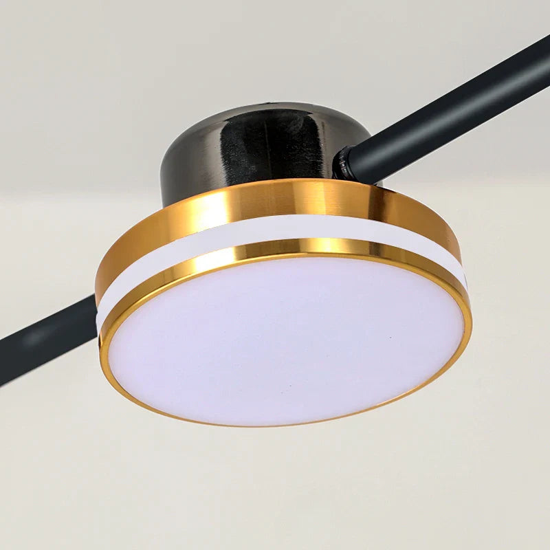 Axyaa Modern LED Linear Chandelier for Kitchen Island, Dining, Living Room & Office