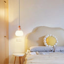 Axyaa French Cream Bedroom Bedside Pendant Lighting Modern Style 2025