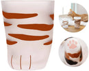 Axyaa Cat Paw Shot Glass, 300ml Novelty Funny Coffee Mug, Cat Claw Cup for Milk