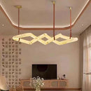 Axyaa Marble Chandelier: Spanish Marble Pendant Lights for Kitchen, Living Room, Loft