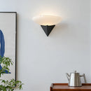 Axyaa Retro Yellow Glass Wall Sconce LED Light Fixtures