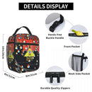 Axyaa Bill Cipher Lunch Bag: Insulated Thermal Food Container - Portable Cooler Box