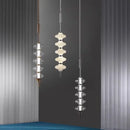 Axyaa Luxury Telescopic Glass Pendant Lamp for Bedroom and Living Room