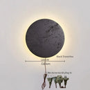 Axyaa LED Wall Lamps Black Travertine Nordic Minimalism Bathroom Mirror Lights