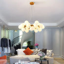 Axya Glass Luxury Chandeliers: Modern G9 LED for Living Room, Kitchen, Restaurant, Bar, Hotel