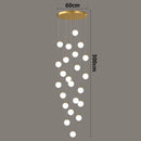 Axyaa Nordic Pendant Lights Indoor Chandelier for Dining Room Living Stair Lamp