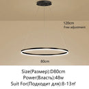 Axyaa Modern LED Pendant Chandelier for Living Room Restaurant Bedroom Lighting