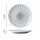 Axyaa Premium Western Food Plate: Elegant Tableware for Home & Commercial Use