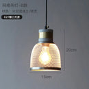 Axyaa Grid Metal Pendant Light for Restaurant Dining and Bar Decor