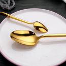 Axyaa 21 Piece Gold Cutlery Set - Stainless Steel 304 Elegant Tableware