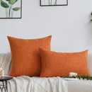 Axyaa Linen Cushion Covers for Sofa, Living Room, Car - Decorative Pillowcase