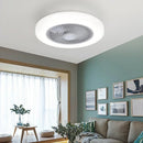 Axyaa Smart Ceiling Fan Light with Retractable Blades - Silent & Colorful