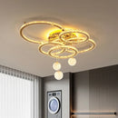 Axyaa Nordic LED Ceiling Lights for Bedroom and Living Room Decor