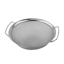 Axya Stainless Steel Oil Storage with Frying Strainer Basket Bowl
