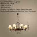 Axyaa Vintage Chandelier Restaurant Personalized Clothing Private Rooms Industrial Living Room Lighting