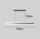 Axyaa Modern Ring Stairs LED Chandeliers for Living and Dining Room Lighting