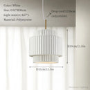Axyaa Japanese Style Chandelier: Simple & Fashionable Pendant Light for Home