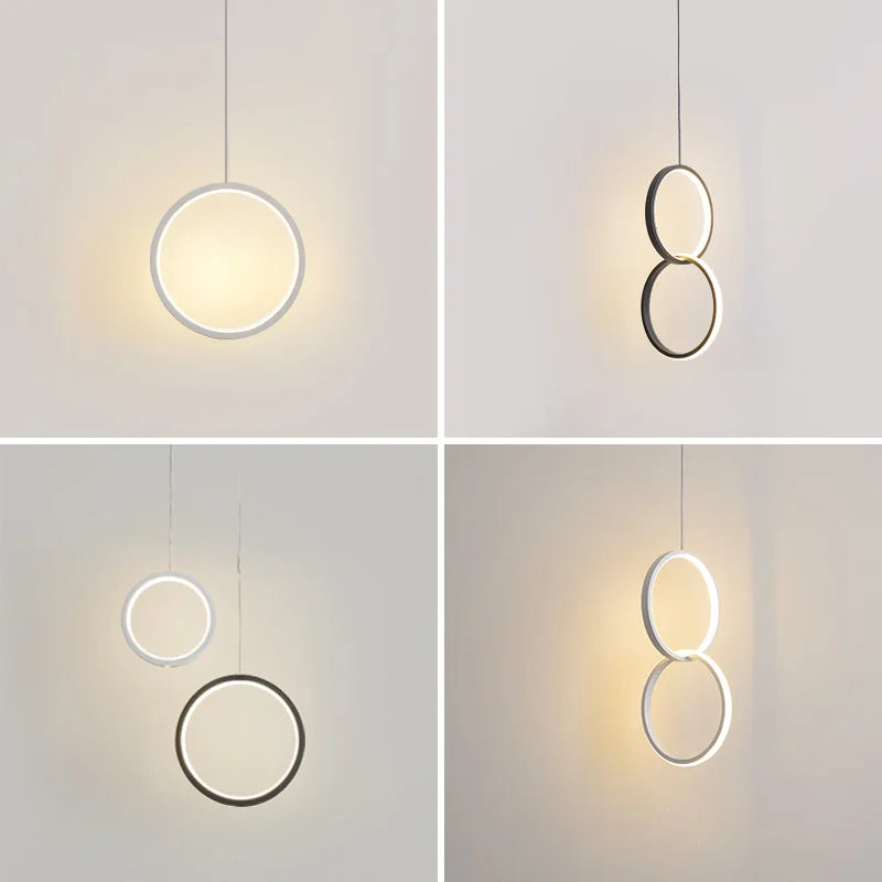 Axya LED Ring Pendant Chandelier for Home Decor Lighting Fixture