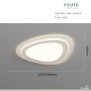 Axyaa LED Ceiling Lamp Luxury Living Room Decoration Chandelier