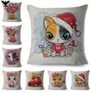 Axyaa Nordic Animal Cushion Cover - 45x45cm
