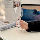 Axyaa Clear Stemglass Cocktail Glass, Exquisite Drink Mug, Party Tea Cup