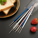 Axyaa Stainless Steel Chinese Chopsticks Set Multi Non-Slip Tableware Wedding