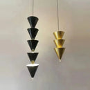Axyaa Modern Designer Cone Pendant Lamp for Bedroom and Living Room