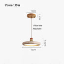 Axyaa Yellow Cave Stone Pendant Chandelier Light - Wabi Sabi Style Lighting