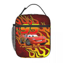 Axyaa Lightning Mcqueen Car Sally Lunch Bag - Portable Thermal Cooler Lunch Box
