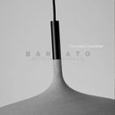 Axyaa Minimalist Cement LED Pendant Chandelier for Home Restaurant Loft Decor