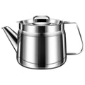 Axyaa Stainless Steel Oil Filter Pot with Fine Mesh Strainer & Fry Basket