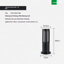Axyaa LED Outdoor Waterproof Courtyard Light for Garden Landscape Lighting