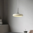 Axyaa White Flying Saucer Pendant Light - Modern LED Droplight for Home & Restaurant
