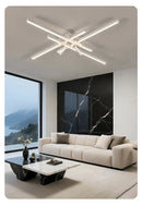 Axyaa Geometric LED Ceiling Light for Living Room Bedroom Dining Room