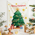 Axyaa Christmas Tree Tapestry Holiday Party Decoration Hanging Cloth Home Décor