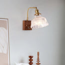 Nordic Copper Bedroom Wall Light by Axyaa: Adjustable LED, Zipper Switch, E27 Bulb