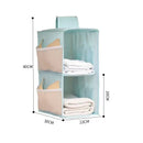 Axyaa Multi-layer Folding Hanging Storage Organizer for Bras, Underwear, Socks, and Clothes