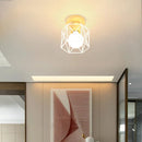 Axya Vintage Wrought Iron Ceiling Light for Kitchen Balcony Hotel Corridor