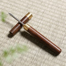 Axyaa Sandalwood Tea Needle Handmade Rosewood Tea Set Stainless Steel Ebony