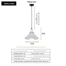 Axyaa Retro Chandelier: Industrial Iron Restaurant Lighting, E27 Base, Loft Style