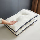 Axyaa Feather Velvet Adult Pillow: Breathable Deep Protection Cervical Spine Liner Cover
