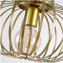 Axyaa Minimalist Iron Art Ceiling Light for Living Room, Bedroom, Kitchen.