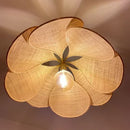 Axyaa Petal Pendant Light: Colorful Chandelier for Dining, Living Room, Bedroom