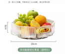 Axyaa Modern Acrylic Fruit Plate Transparent Simple Living Room Decor