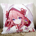 Axyaa Genshin Impact Anime Body Pillow Cover for Bed Decor & Sofa Fall Decor