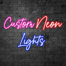Axyaa Custom Neon Sign - Personalized LED Light for Bedroom or Party